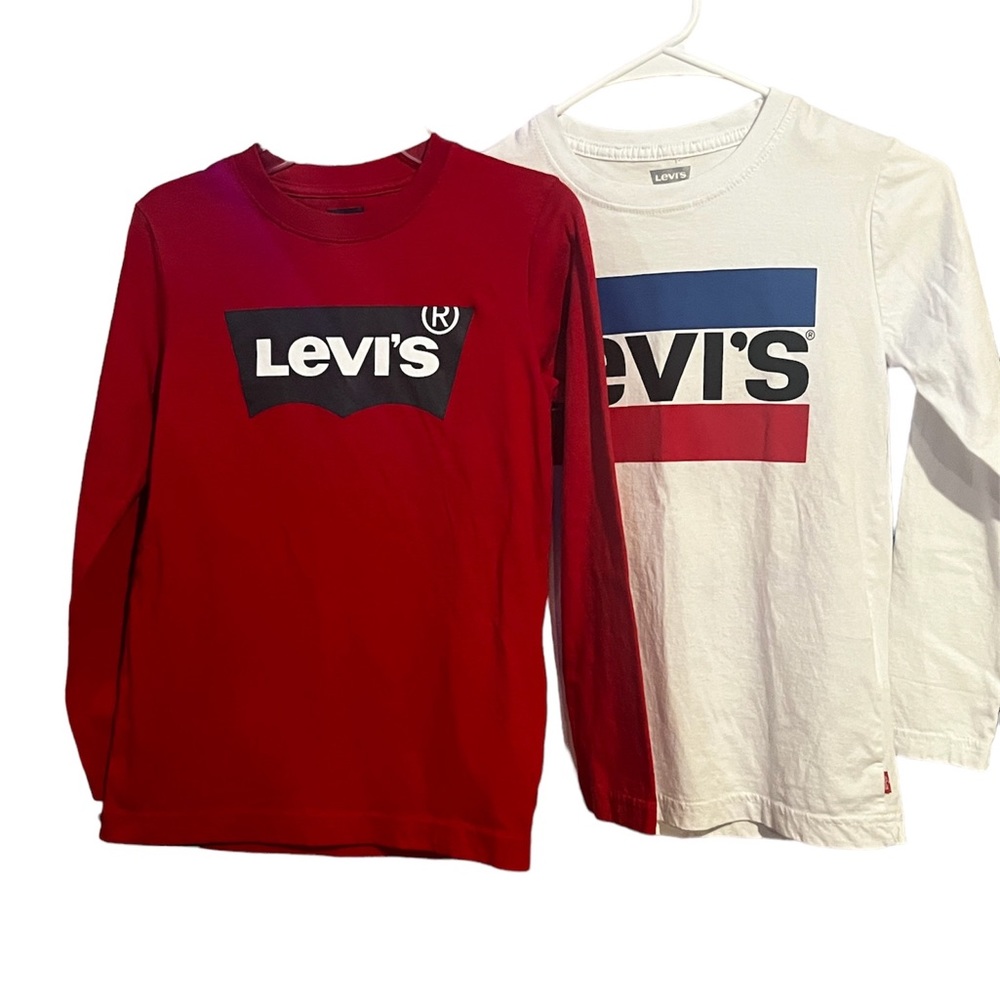 Levi’s Boys Long Sleeve T-Shirt 2-Pack